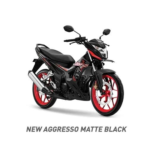 new aggresso matte black sonic 150r